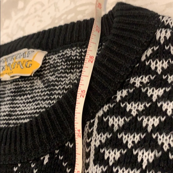 Womens Saturday Morning snowflake knit sweater XL - Picture 11 of 12